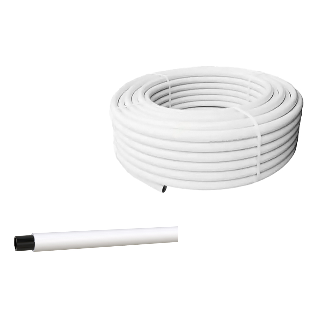 LDPE труба – белая наружная поверхность и черный внутренний слой